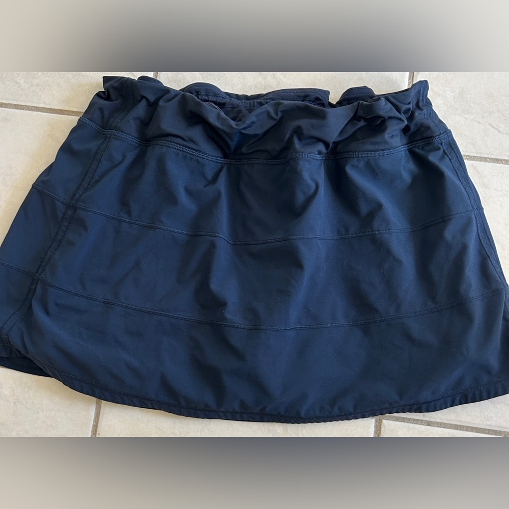 Lululemon  Navy Athletic Skirt SZ 16